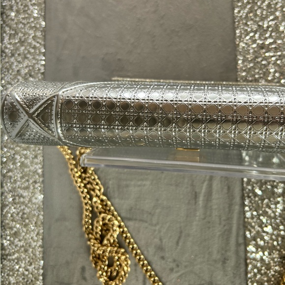 Dior Diorama Bag Silver With Gold Hardware - Picture 6 of 11